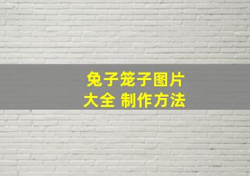 兔子笼子图片大全 制作方法